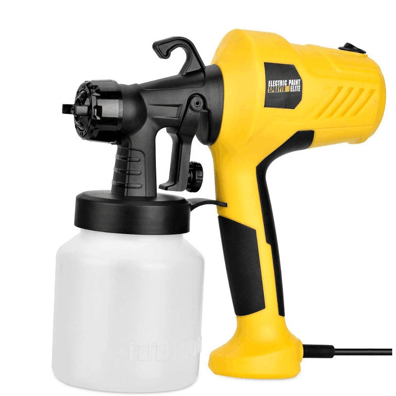 High voltage electric paint spray gun