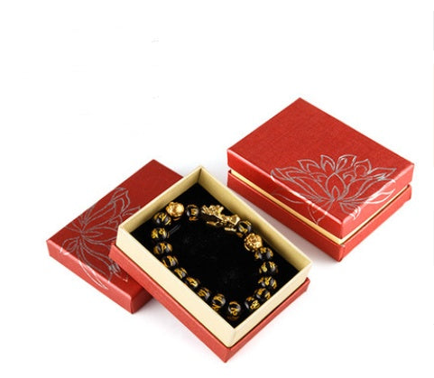 Beads hand string box bracelet box jewelry gift box