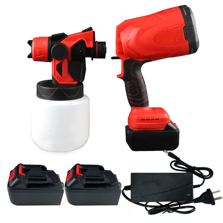 Electric Spray Gun High Pressure Automatic Apray Paint Portable Handheld Paint Watering Spray Gun