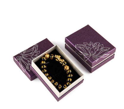 Beads hand string box bracelet box jewelry gift box